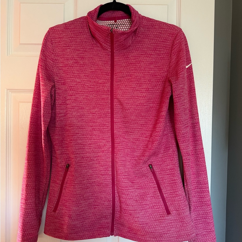 Nike Pink zip up jacket